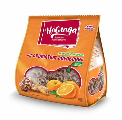 Праники сырцовые Сажинский Наслада с ароматом Апельсина 500 г