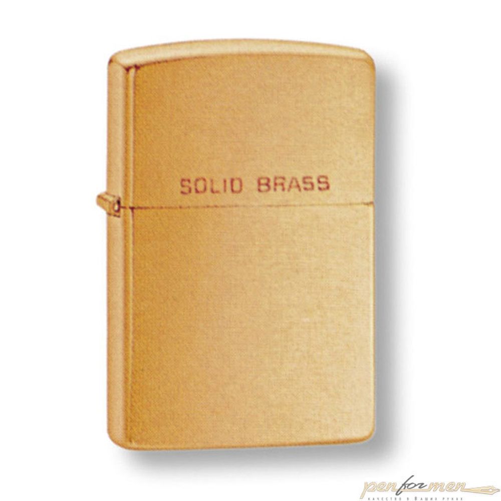 Зажигалка ZIPPO Antique Brass (204)