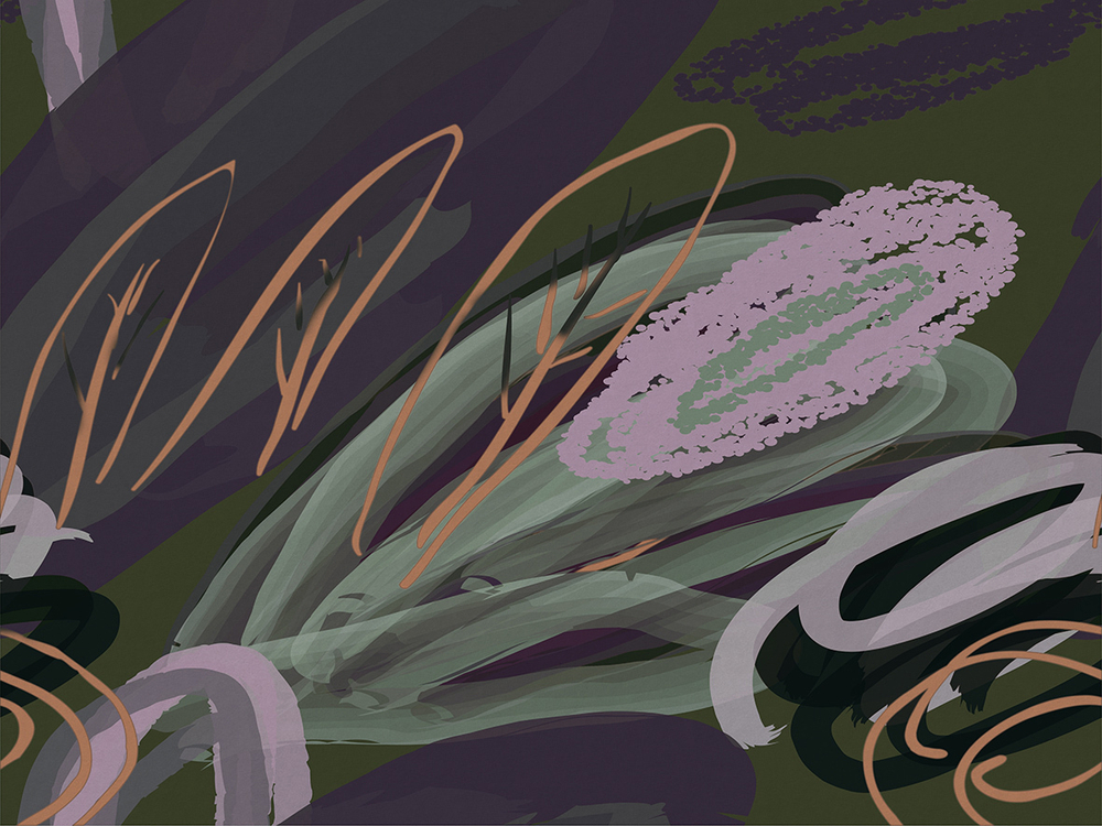 Дизайнерские обои Wall Street Brush