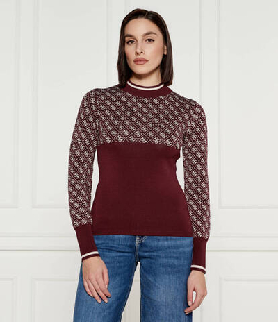 Свитер GUESS - бордовый(W3BR81 Z37K0)