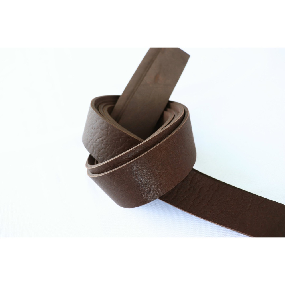 Ременная заготовка махагон с разбивкой⠀⠀⠀