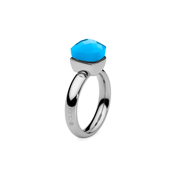 Кольцо Qudo Firenze blue opal 18 мм 610538/17.8 BL/S размер 17,8