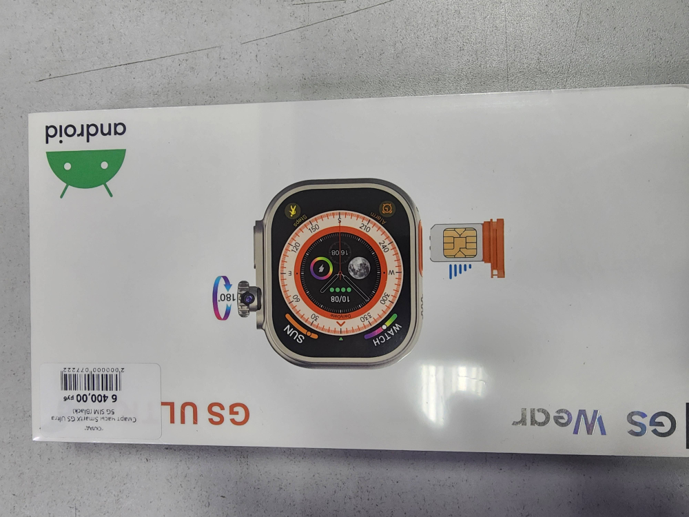 Смарт часы SmartX GS Ultra 5G SIM (Black)