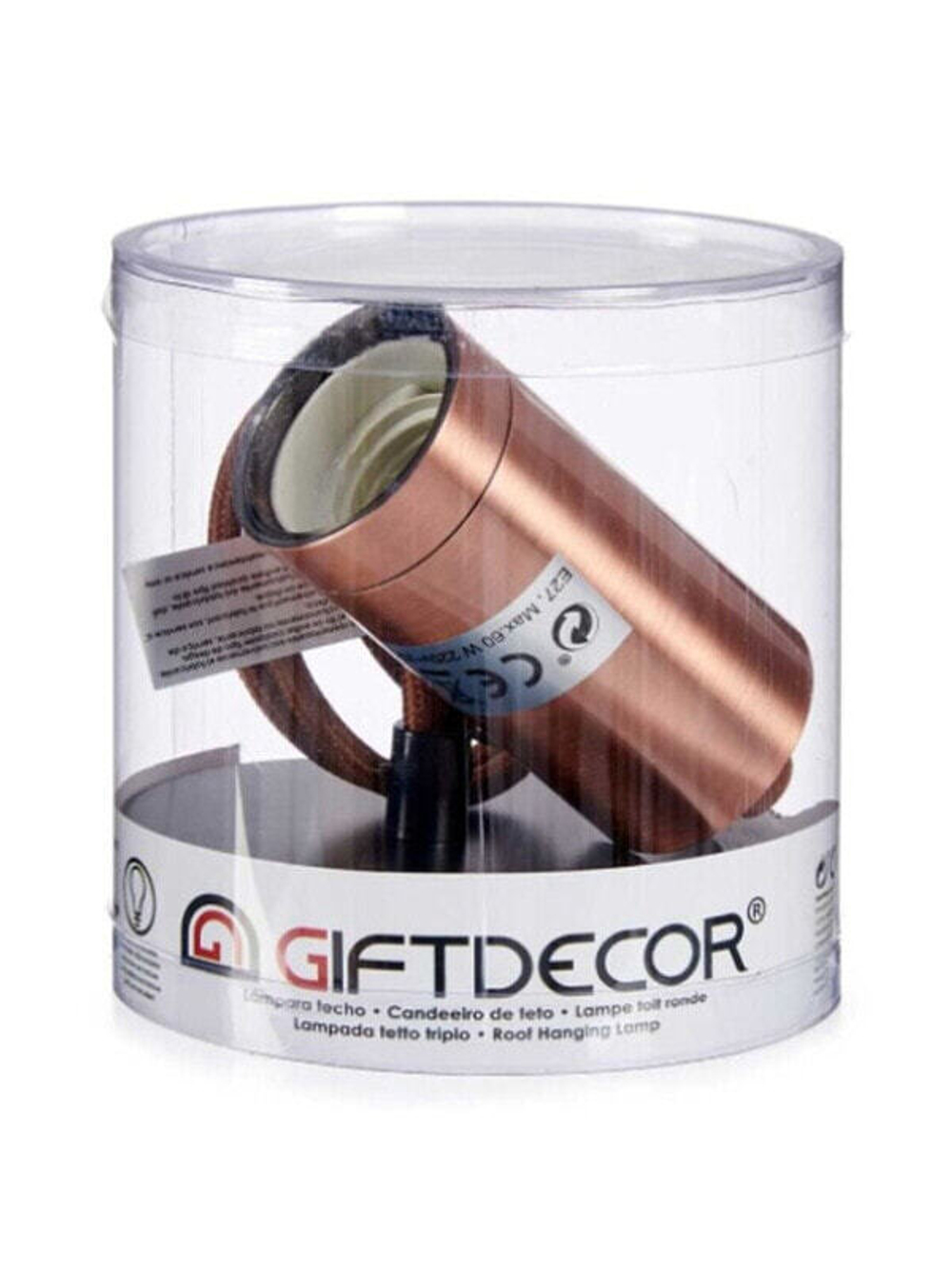 Потолочный светильник Gift Decor Бронзовый 60 W (6 штук)