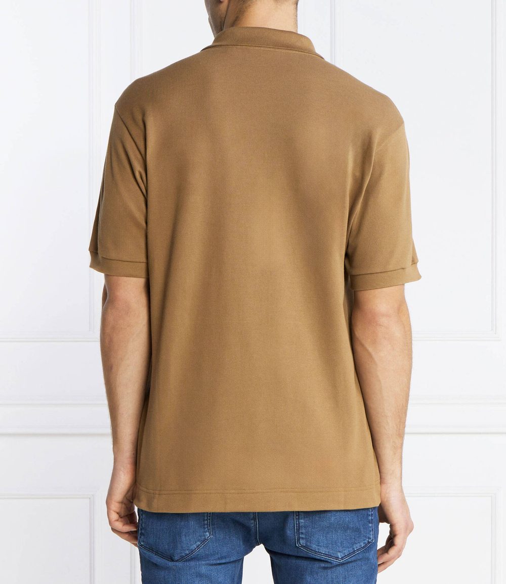 Поло Lacoste - коричневый(PH3474)