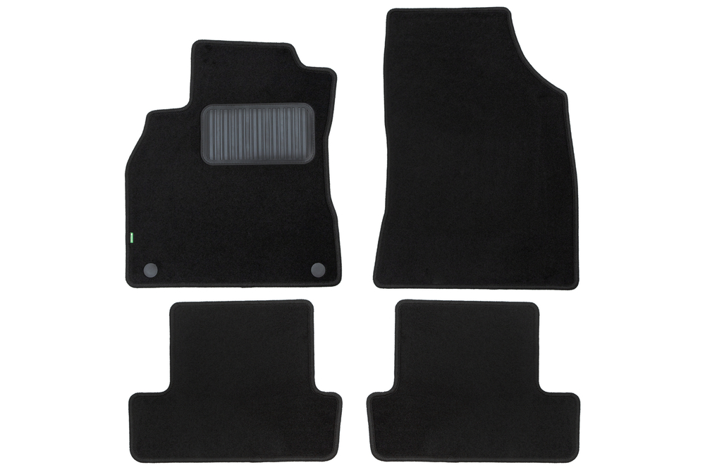 Коврики в салон для RENAULT Megane III 2010-2014, 2012-2014, 2014-2016, xb., 4 шт. (текстиль) KLEVER02411701210KH