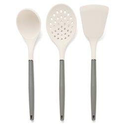 НАБОР AGNESS ИЗ 11ПР: 5 НОЖЕЙ,ПОЛОВНИК,ЛОПАТКА,ШУМОВКА,ПОДСТАВКА,НОЖЕТОЧКА,НОЖНИЦЫ, ЦВЕТ:БЕЛЫЙ/СЕРЫЙ