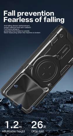 Чехол с кольцом Big Ring Case для Xiaomi 14T Pro