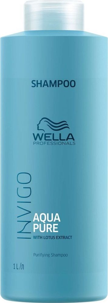 Wella Invigo Balance Aqua Pure - Шампунь очищающий 1000 мл