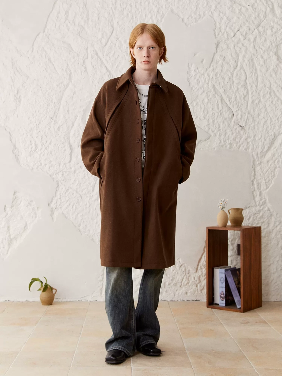 Пальто KREATE Structure Split Trench Coat