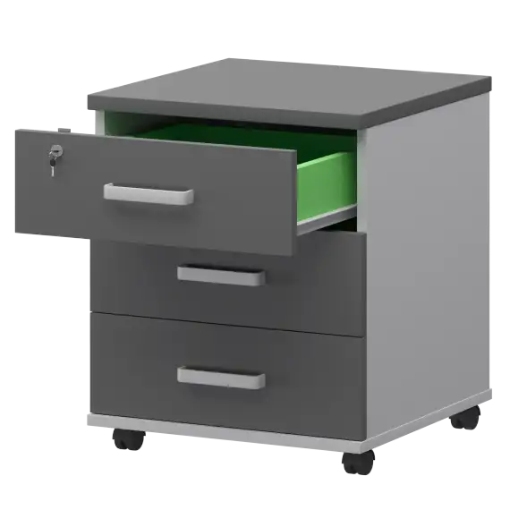 Тумба подкатная СМТ-3П Тип2  434x450x620 Смарт