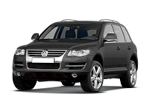 Volkswagen Touareg I 2002-2010 с рейлингами