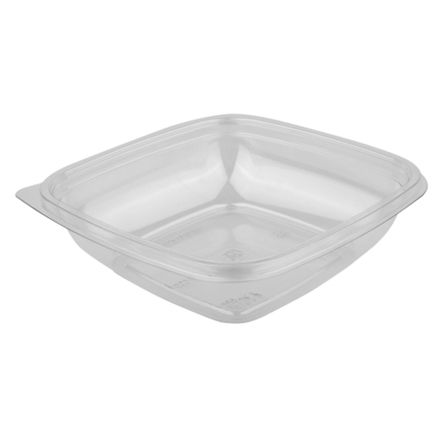 Одноразовые контейнеры 500мл 160х160х45мм без крышки (75/450шт)