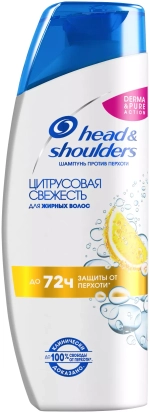 Head & Shoulders Шампунь против перхоти Цитрус, для жирных волос, 200 мл