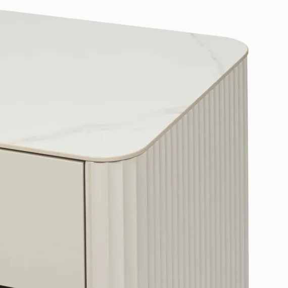 Прикроватная тумба Koios, белая керамика