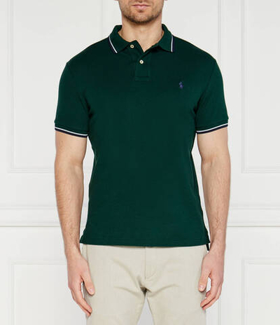 поло POLO RALPH LAUREN - темно-зеленый(710842621)