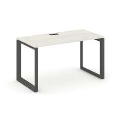 Style Project Стол письменный SN-59O.SP-011 Дуб Наварра/Металл Антрацит/Черный Заглушка 980*700*750