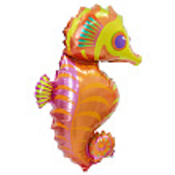 К 22 Морской конек / Seahorse / 1 шт. / Фольгированный шар (Китай). А191 Б233