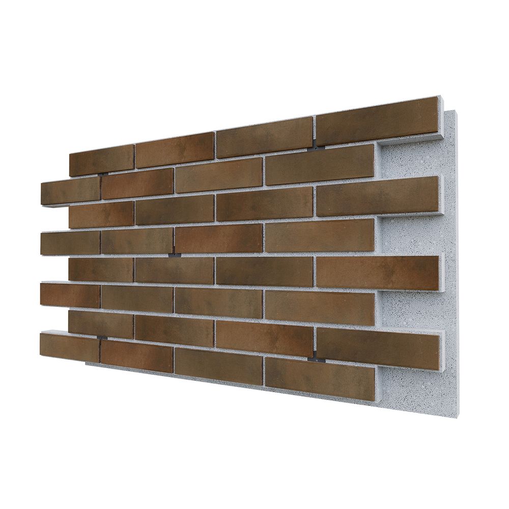 Негорючая термопанель ППС PRO Cerrad Retro Brick Cardamon 0,612 м², 1020x600 мм