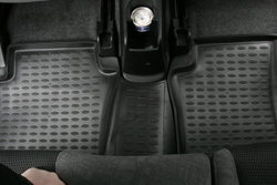 Коврики Standard, в салон HONDA Jazz 2001-2008, 4 шт. (полиуретан, чёрные) Element.NLC.18.05.210