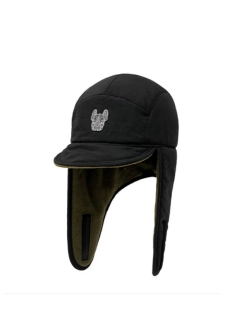 Двустороння шапка-траппер