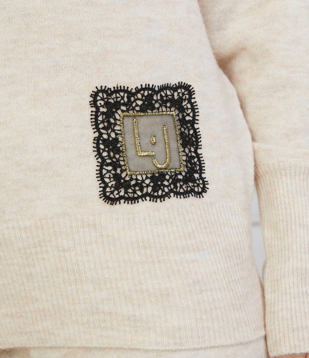 Свитер Liu Jo Rose - бежевый(5F3037 MA08O)