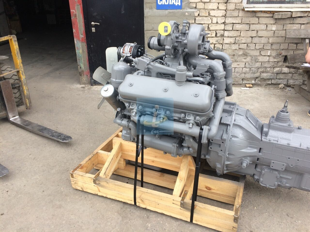 Двигатель после капитального ремонта с КПП и сцеплением 236НЕ2-1000017