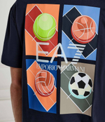 Футболка EA7 - темно-синий(7M000009 AF11970)