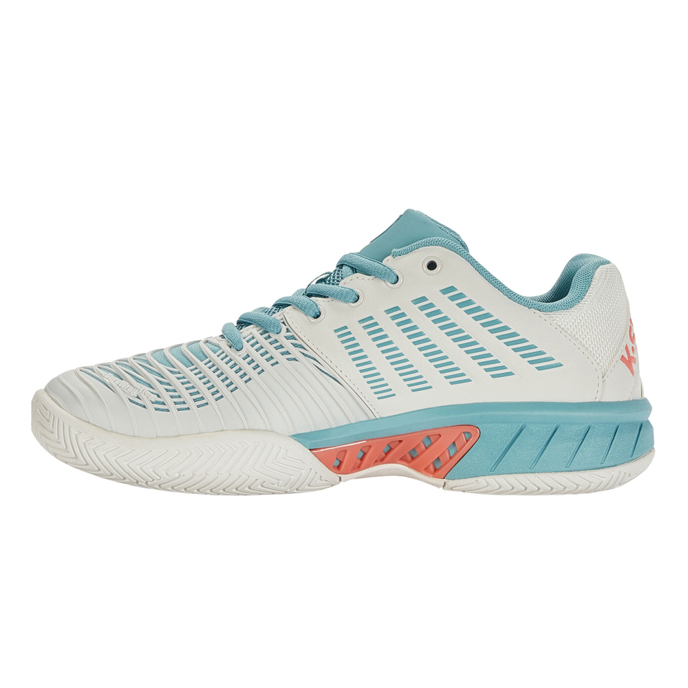 Женские теннисные кроссовки K-Swiss Express Light 3 AC All Court Shoe Women - White, Mint