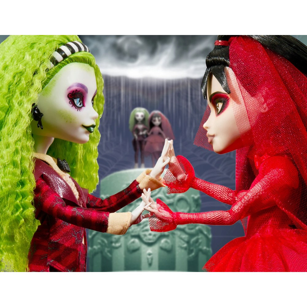 Monster High Skullector - Betelgeuse i Lydia - Коллекционные куклы Beetlejuice 2-PAK HYV96