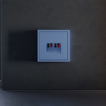 Накладка для розетки акустической 4-местной , (деним) Voltum S70 VLS001515