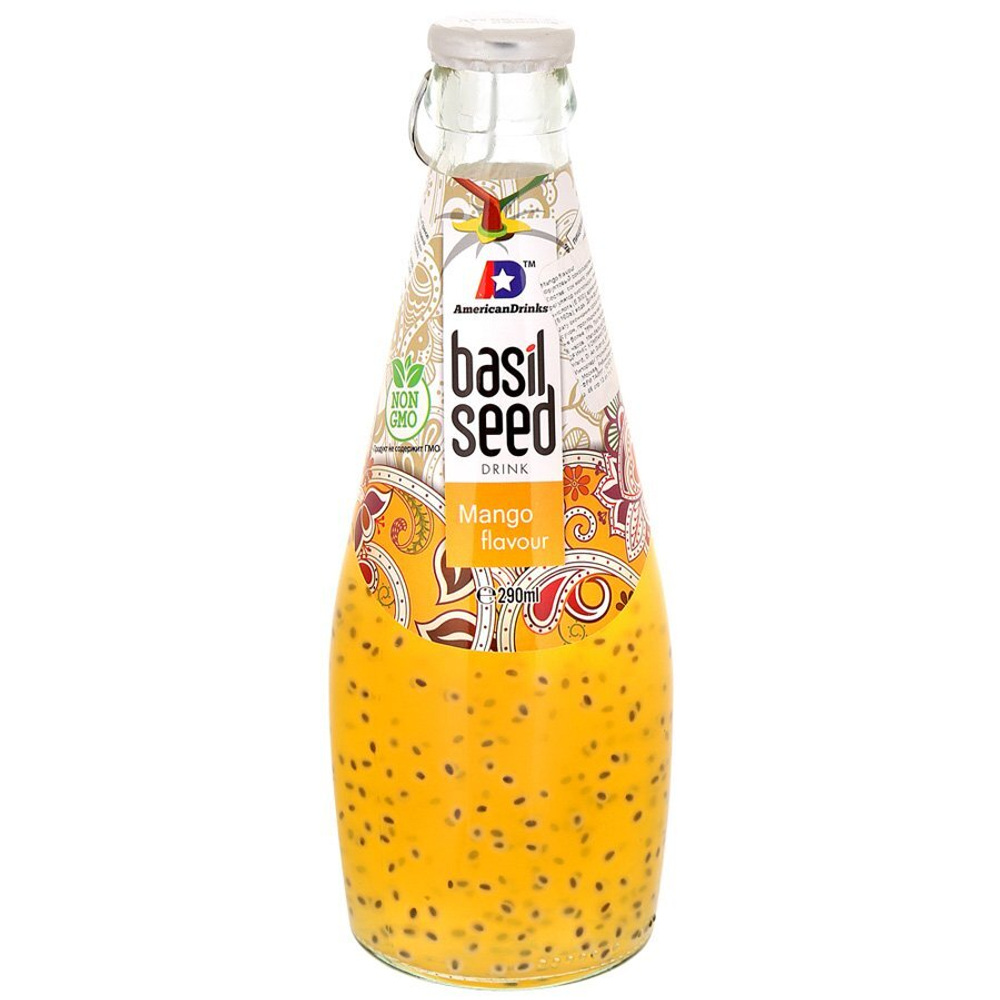 American Drink Basil Seed Манго с семенами базилика 290 мл