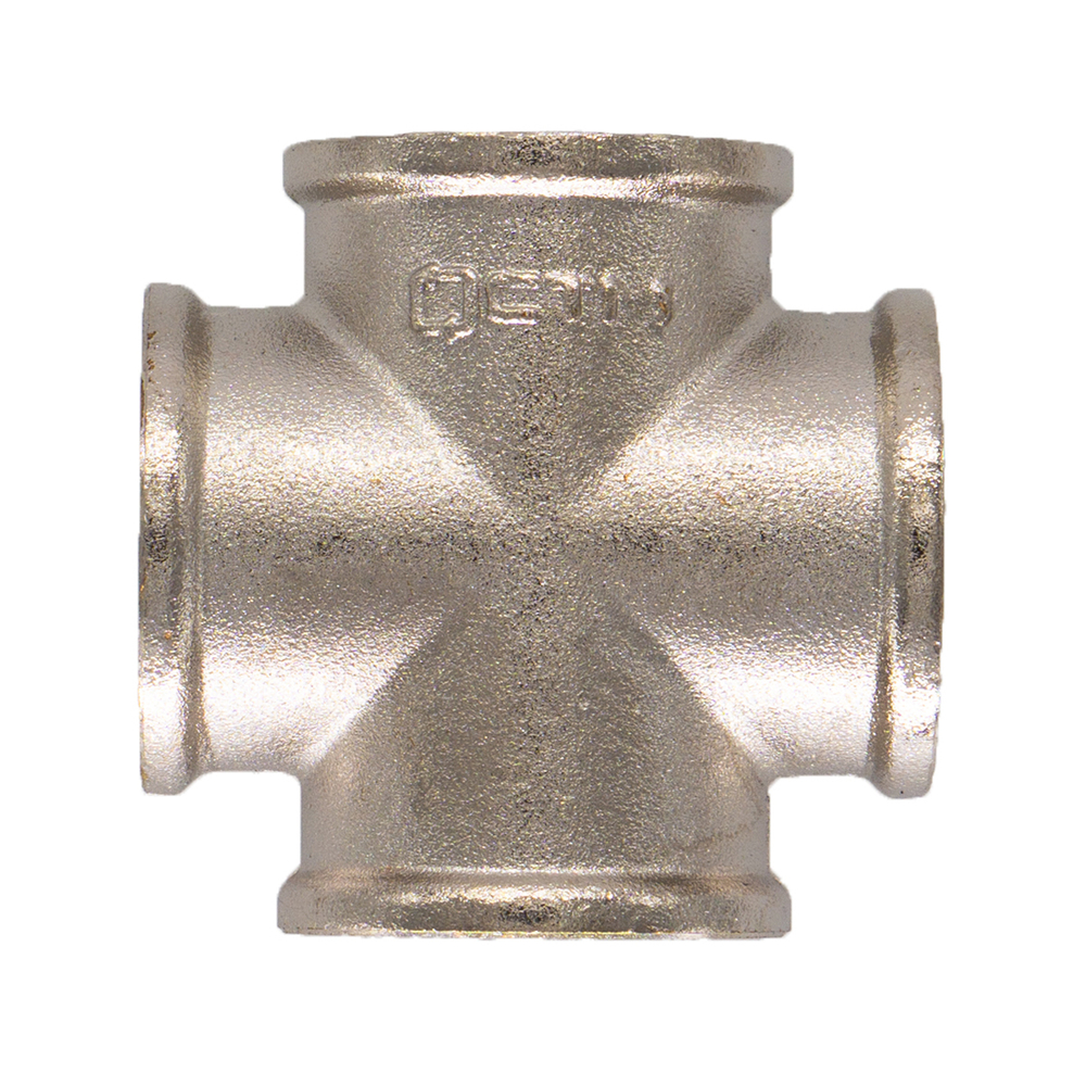 Крестовина СТМ CRKF0034, 3/4", внутренняя резьба, латунь