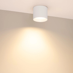 Светильник SP-BISCOTTO-R90-8W Warm3300-MIX (WH, 80 deg, 230V) (Arlight, IP54 Металл, 5 лет) 055006