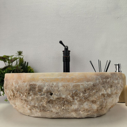 Раковина из оникса Erozy Yellow EO-02214 51x39x15 см