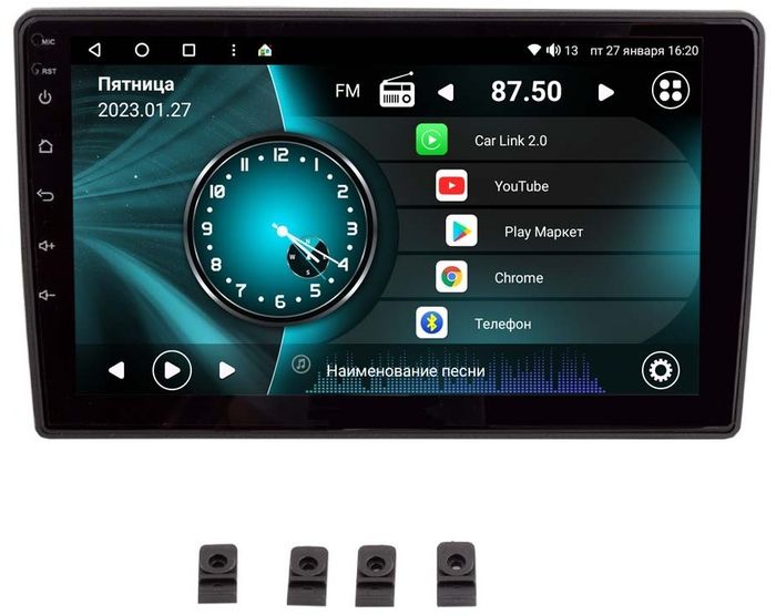 Магнитола для KIA Ceed 2010-2012 - Vaycar VA27-7216 на Android 13, Быстрая, 4G SIM-слот