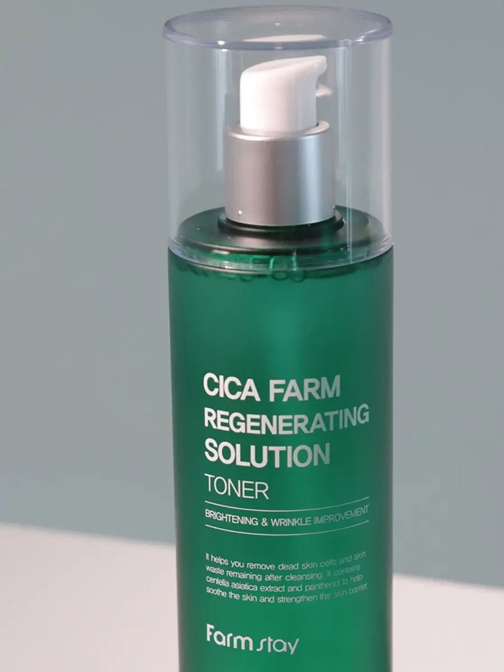 FARMSTAY - ТОНЕР ДЛЯ ЛИЦА С ЭКСТРАКТОМ ЦЕНТЕЛЛЫ CICA FARM REGENERATING SOLUTION TONER, 200 МЛ.