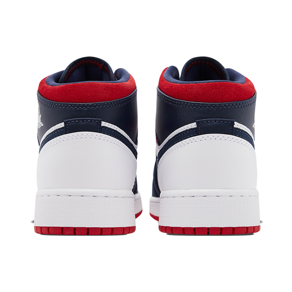 Кроссовки Air Jordan 1 Mid GS Olympic