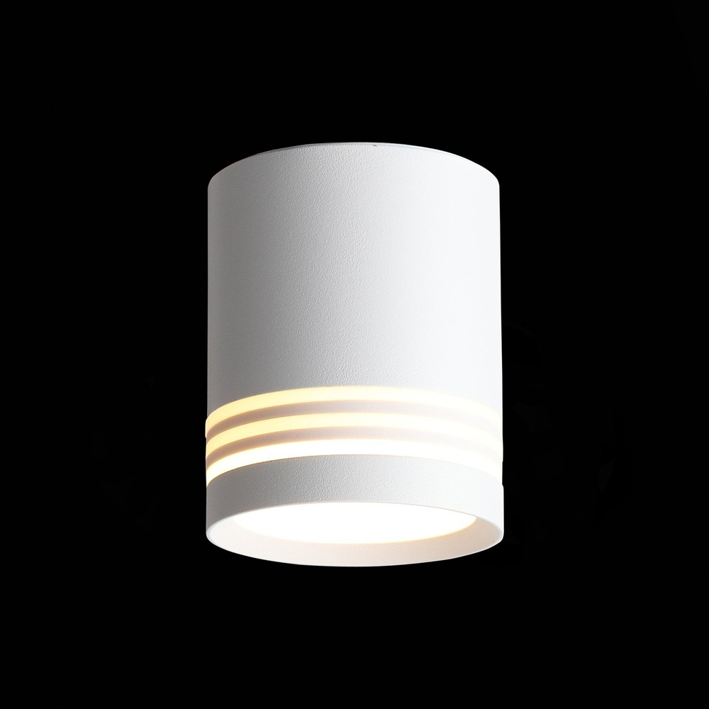 ST101.542.05 Светильник потолочный Белый LED 1*5W 4000K 390Lm Ra&gt;80 120° IP20 D68xH80 170-240V Накладные светильники