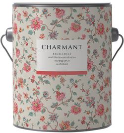 Интерьерная краска моющаяся Charmant Excellence база A, 9 л