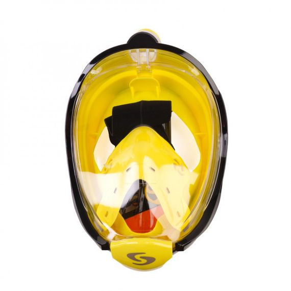 Маска полнолицевая Scorpena Swim большая жёлтая