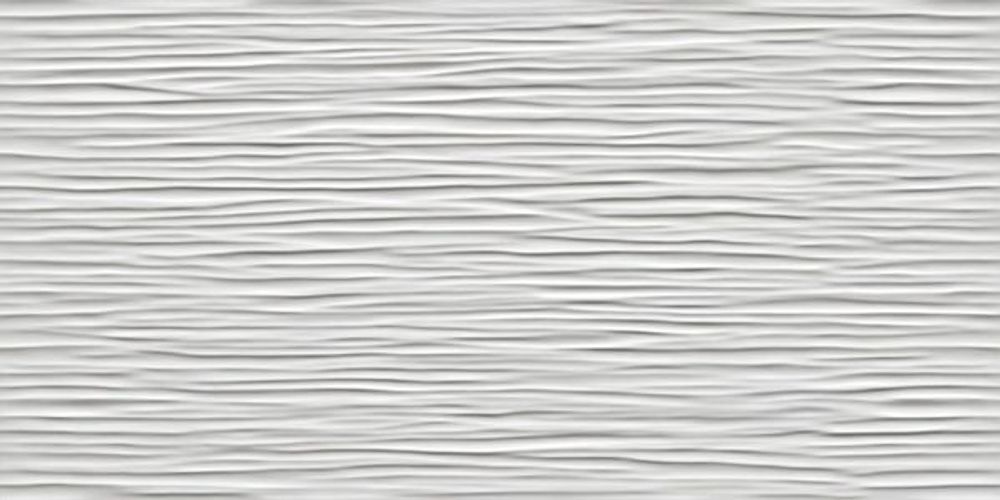 Настенная плитка 3D Wave White Glossy