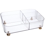 Органайзер для хранения косметических средств «ЛАМИНГТОН», прозрачный, на ножках, 29*19.7*9.4см