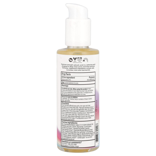 Pacifica, Гель для умывания от акне, 172 мл (5,8 жидк. унц.)