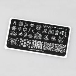 Swanky Stamping Пластина для стемпинга 092