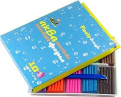 Пластилин плавающий "Акваформ" 10 цв.