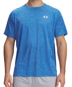Теннисная футболка Under Armour Tech Textured Short Sleeve - ether blue