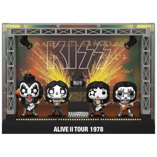 Набор фигурок группы Kiss (Kiss Alive II Tour 1978) 67771