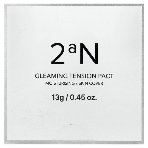 2aN, Gleaming Tension Pact, маска для лица, 25 песочный бежевый, 13 г (0,45 унции)
