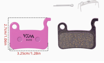 Тормозные колодки из высокоуглеродистого керамического волокна VXM M-01D